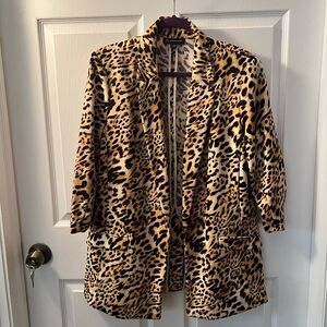 INC NWT Animal Print Blazer. Great for work or going out.